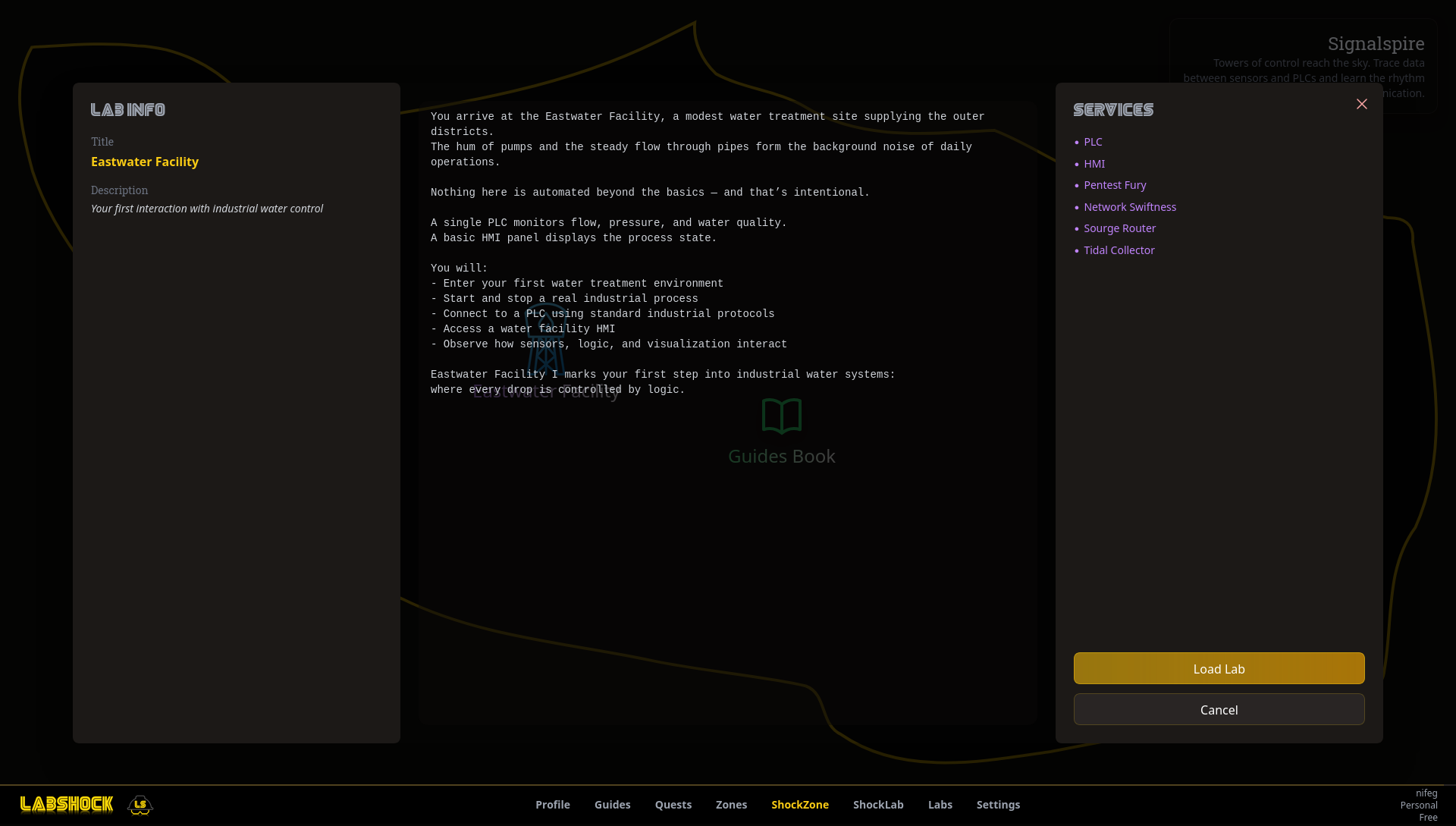 LabShock - Screenshot